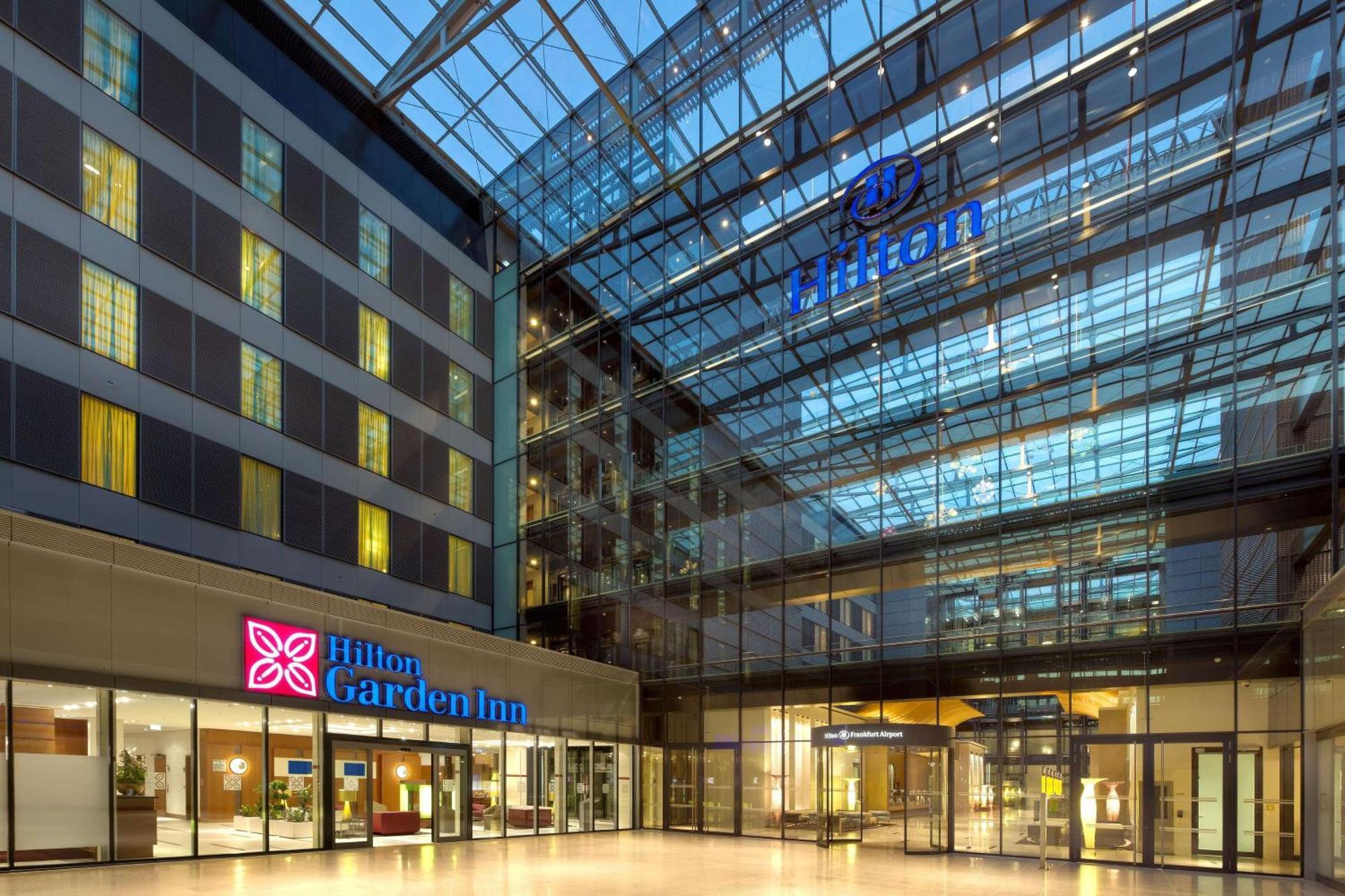 Hilton Garden Inn Frankfurt Airport Frankfurt am Main Exterior foto